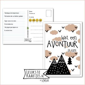 Kaart Op Kamp -> Kaarten Mee - No: 11 /2 (Wat een Avontuur op kamp - Bergen en wolken)