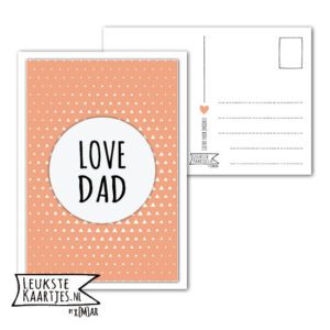 Kaart Vaders -> Nr 1 (Love-dad) - Afbeelding 2