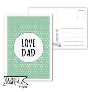 Kaart Vaders -> Nr 1 (Love-dad) - Afbeelding 3