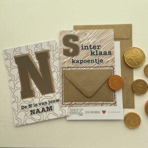 Sint - Kaarten - Geldkaarten - Kaart voor Kadobon / Giftcard