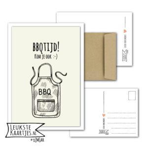 Kaart Eten & Drinken -> Nr 06 (BBQtijd-Schort)