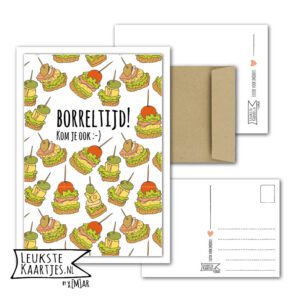 Kaart Eten & Drinken -> Nr 01 (Borreltijd-Hapjes)
