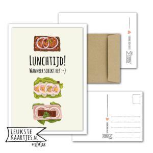 Kaart Eten & Drinken -> Nr 02 (Lunchtijd-Eitje)