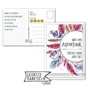 Kaart Op Kamp -> Forever Young No: 10 – 2 (Avontuur-veren-BoHo – 2023)