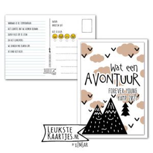 Kaart Op Kamp -> Forever Young No: 11 – 2 (Avontuur-Bergen-Wolken – 2023)