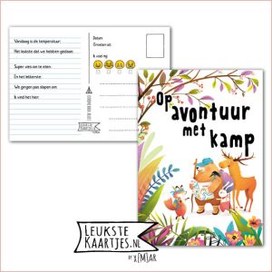 Kaart Op Kamp -> Kaarten Mee - No: 28 /4 (Op avontuur met kamp - Beer met Kaart takken)