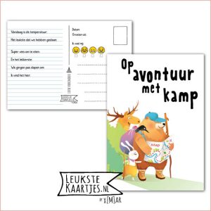 Kaart Op Kamp -> Kaarten Mee - No: 29 /4 (Op Avontuur met kamp - Beer Landkaart)