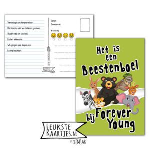 Kaart Op Kamp -> Forever Young No: 32 β 4 (Beestenboel β Dieren β Groen)