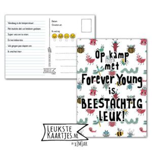 Kaart Op Kamp -> Forever Young No: 37 β 4 (Beestachtig leuk β Insecten-Beestjes)