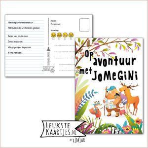 Kaart Op Kamp -> JoMeGiNi No: 28 /4 (Op avontuur met JoMeGiNi kamp – Beer, dieren met Kaart/map takken)
