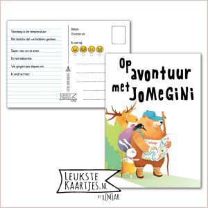 Kaart Op Kamp -> JoMeGiNi No: 29 /4-3 (Op Avontuur met JoMeGiNi – Beer, dieren en Landkaart)