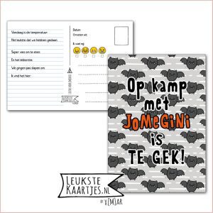 Kaart Op Kamp -> JoMeGiNi No: 33 /4-7 (Op Kamp met JoMeGiNi is te gek! – Vleermuizen)