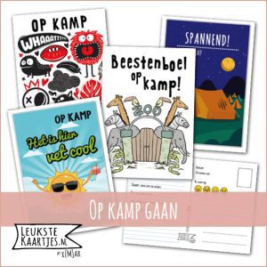 Op Kamp gaan -> Algemeen - Invulkaarten mee