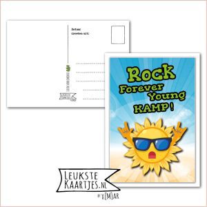 Kaart Op Kamp -> Forever Young - Thuisblijvers No: 07 - 1 (Rock Kamp-Zon-Groen)
