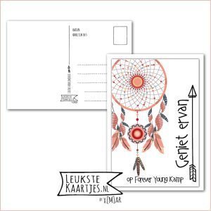 Kaart Op Kamp -> Forever Young - Thuisblijvers No: 12 - 1 (Geniet-ervan-Dromenvanger)