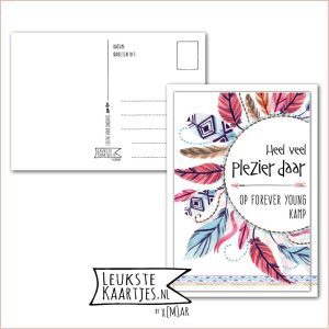Kaart Op Kamp -> Forever Young - Thuisblijvers No: 13 - 1 (Veel Plezier Daar-Veren)