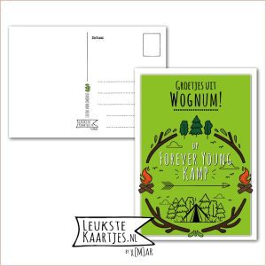 Kaart Op Kamp -> Forever Young - Thuisblijvers No: 02 - 1 (Groeten-Wognum-Groen)