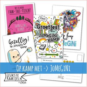 Op Kamp gaan -> JoMeGiNi (Nibbixwoud eo) - Invulkaarten mee
