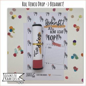 Rol Venco TopDrop -> Bedankt! - No:06 (Bedankt! Jij bent echt TOP! Maar 't zit DR'OP - Koreaans Hart gebaar met vingers)^